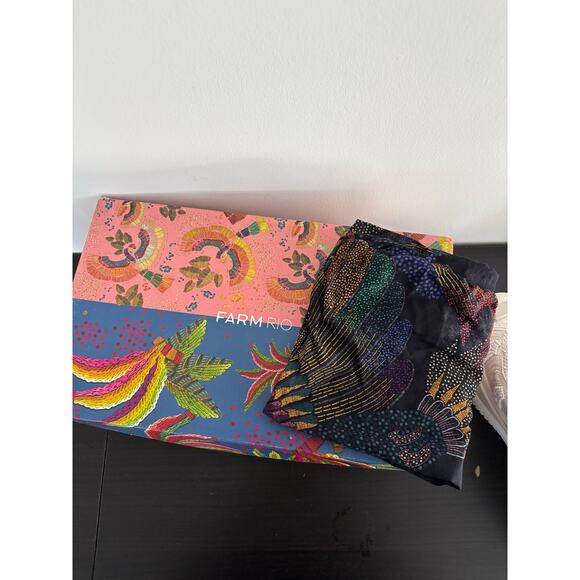 FARM RIO OFF WHITE PLATFORM SNEAKERS BEADED EMBROIDERED SIZE 41 US-11 - Picture 11 of 11